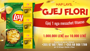 “HAP LAY’S, GJEJ FLORI”
