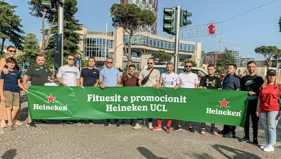 Heineken në finalen e parë të UEFA Conference League në Tiranë