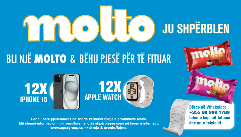 MOLTO JU SHPËRBLEN!