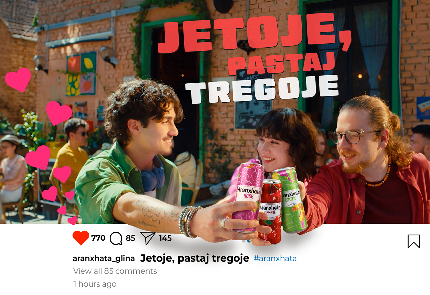 JETOJE, PASTAJ TREGOJE